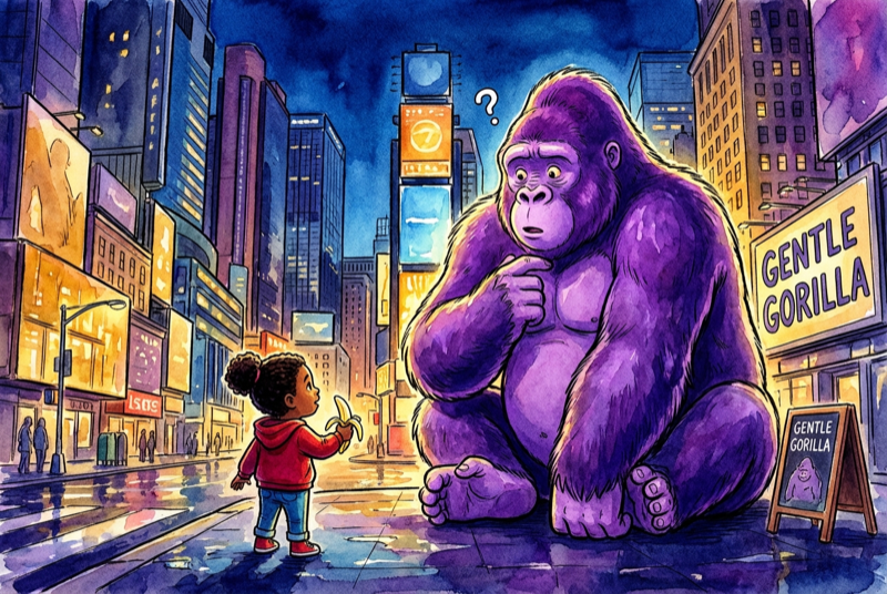 The Gorilla Who Followed Me Home