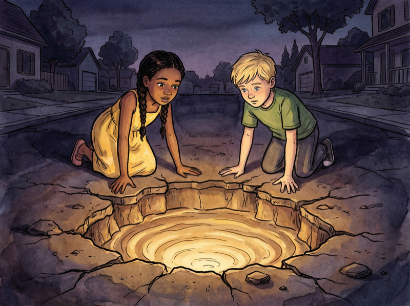 The Sinkhole in the Schoolyard